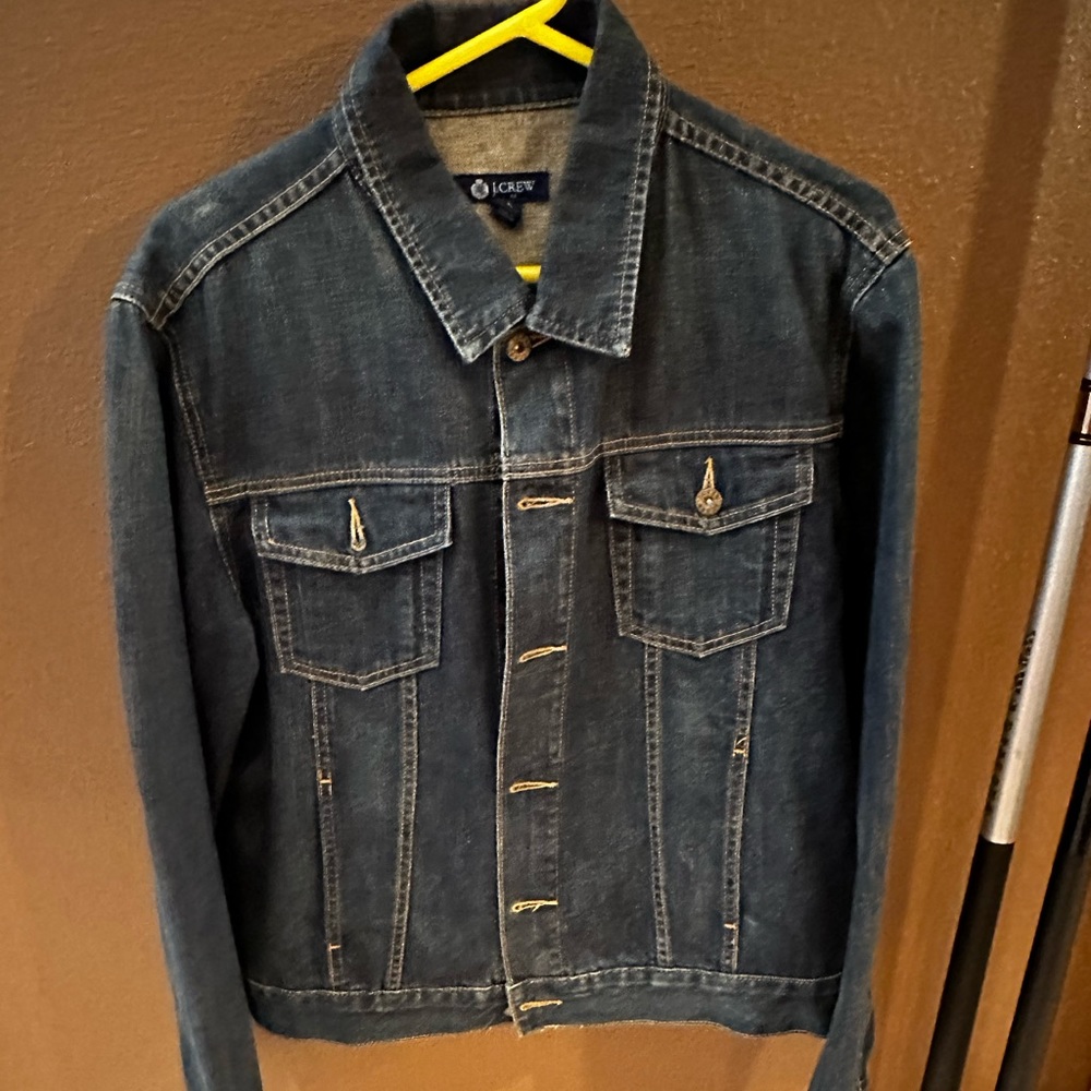 JCrew men’s denim jacket size L